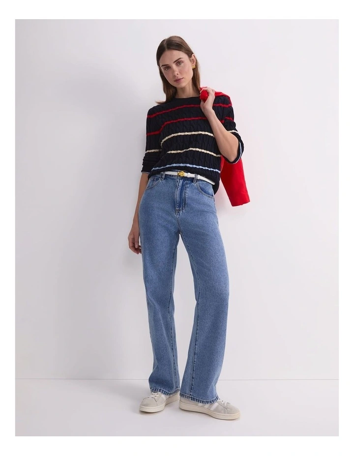 Merino Cable Sweater image 5