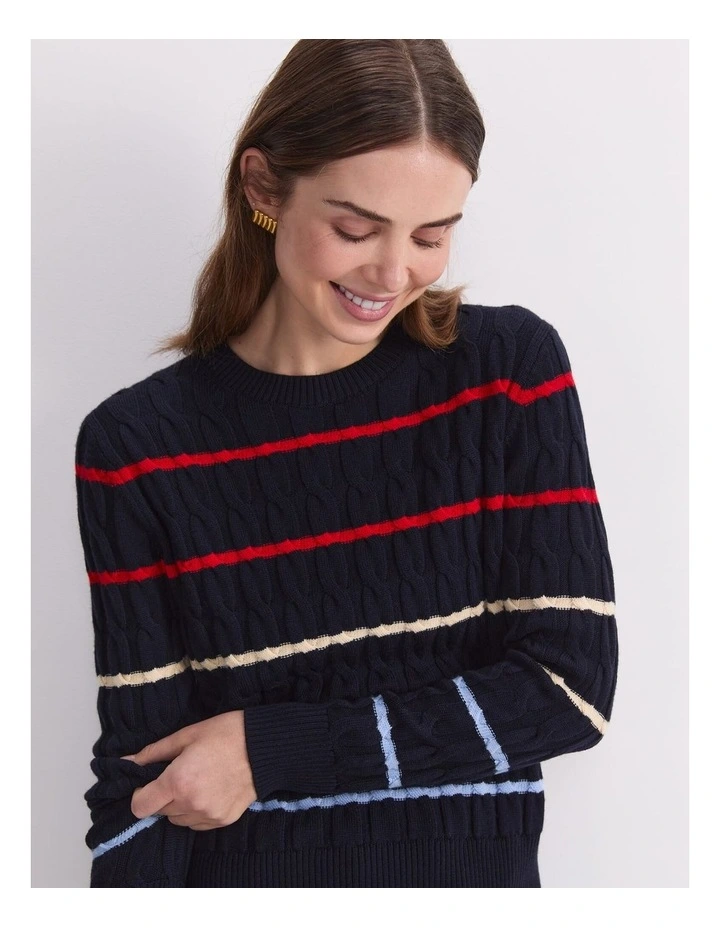 Merino Cable Sweater image 6