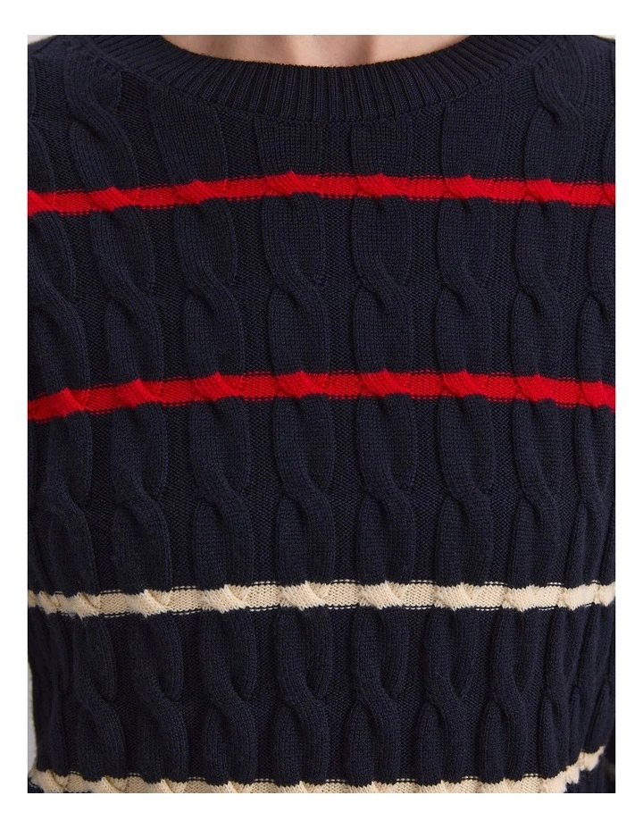 Merino Cable Sweater image 7