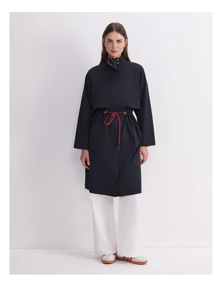 Rosie Long Anorak in Black image 4