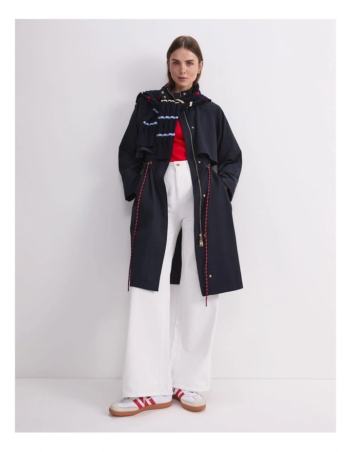 Rosie Long Anorak in Black image 5