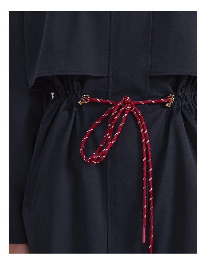 Rosie Long Anorak in Black image 7