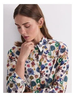 Floral Earth Liberty Magic Shirt in Multi