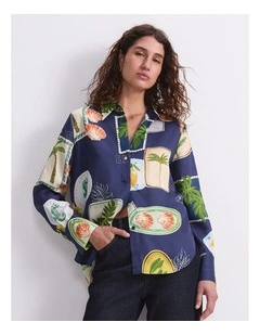 Piper Print Shirt