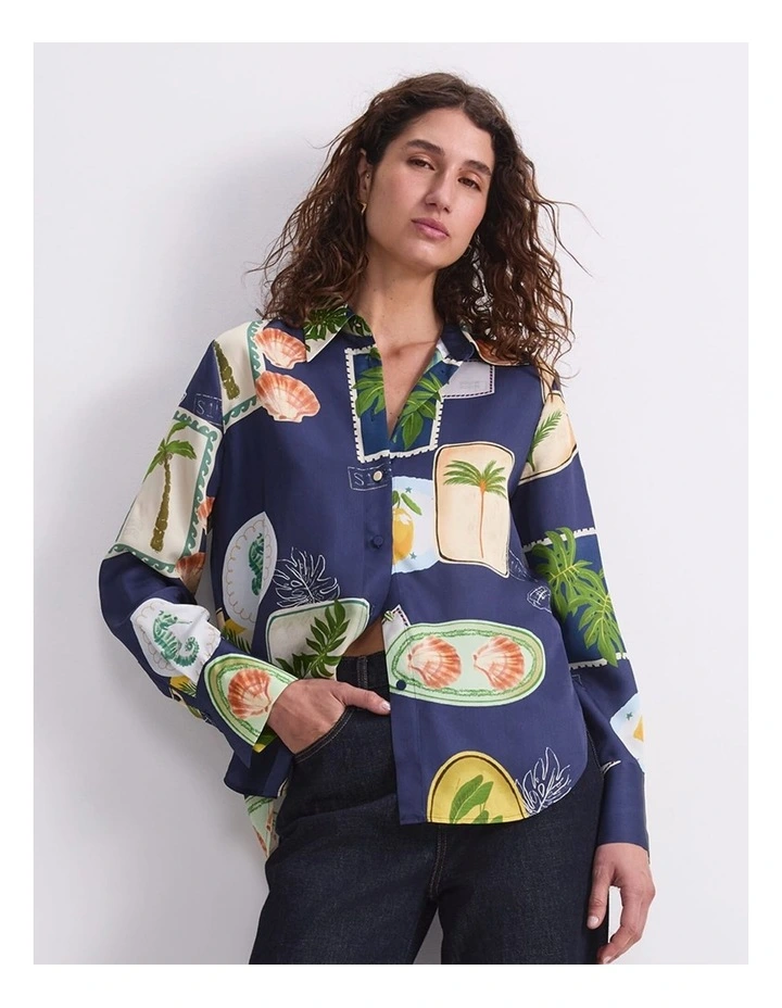 Piper Print Shirt image 1