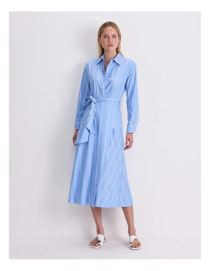 Etta Stripe Sarong Dress image 1