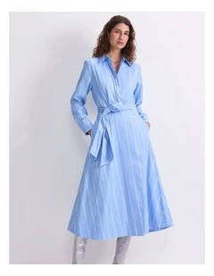 Etta Stripe Sarong Dress