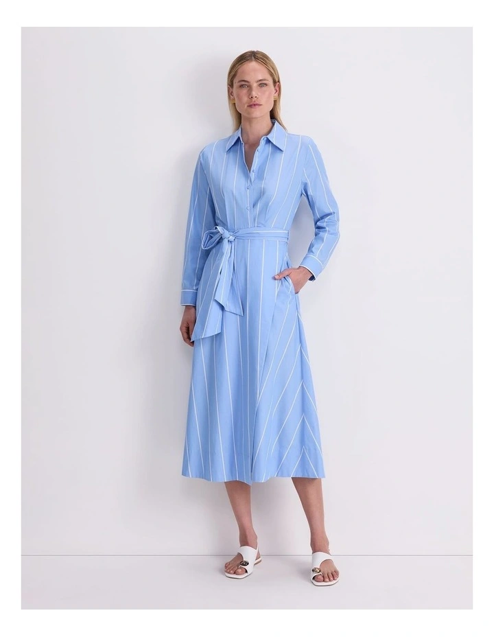 Etta Stripe Sarong Dress image 4