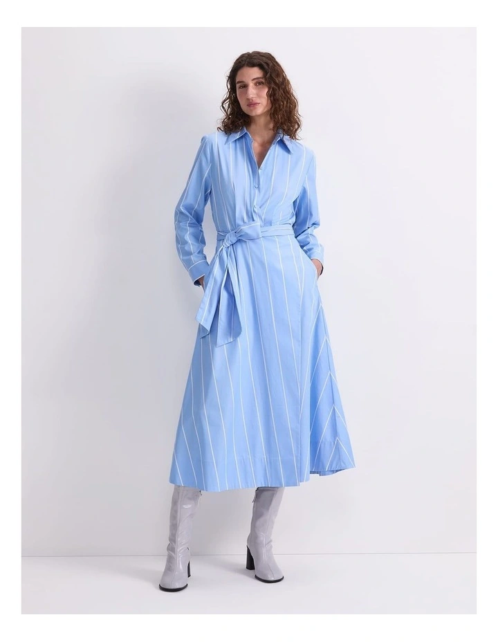 Etta Stripe Sarong Dress image 4