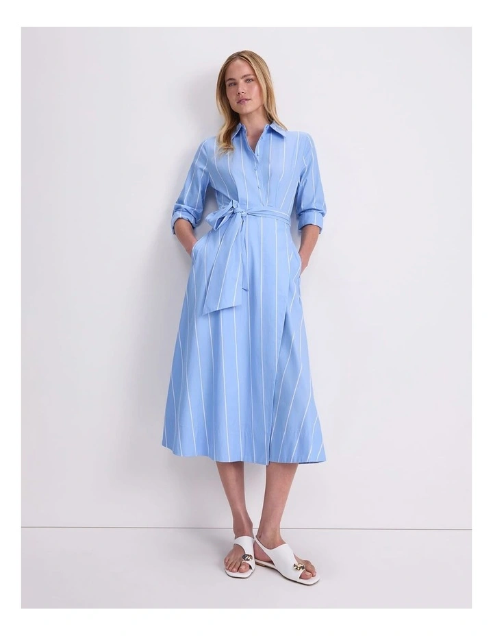 Etta Stripe Sarong Dress image 5
