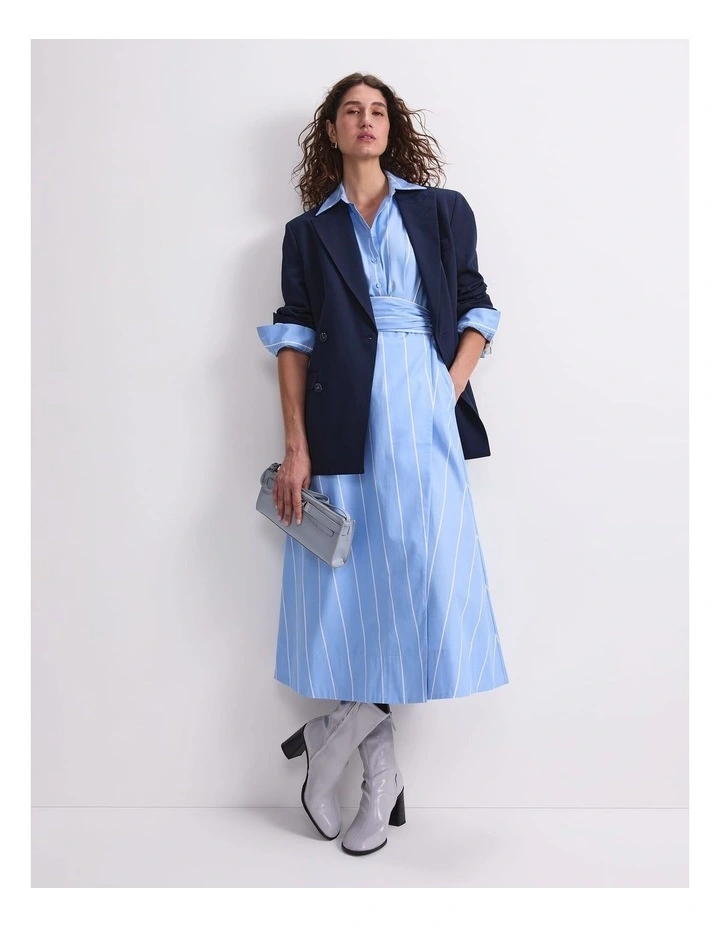 Etta Stripe Sarong Dress image 5