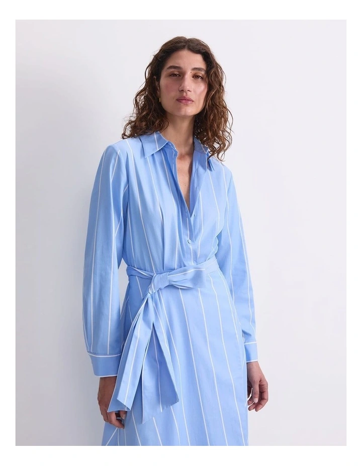 Etta Stripe Sarong Dress image 6