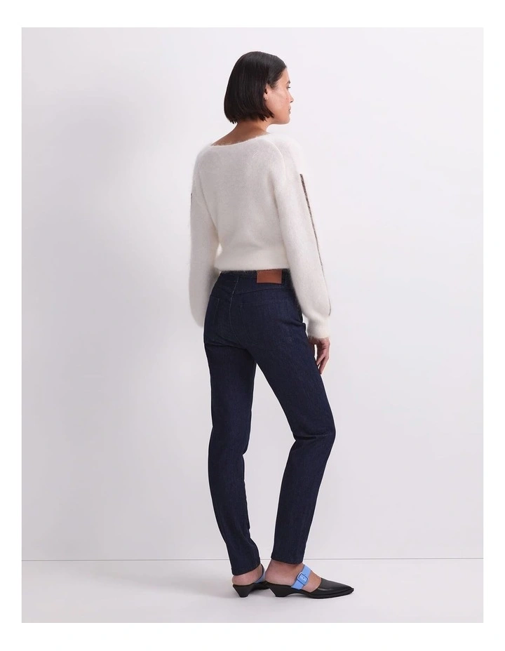 Jac Skinny Jean in Blue image 2