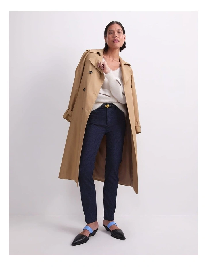 Jac Skinny Jean in Blue image 5