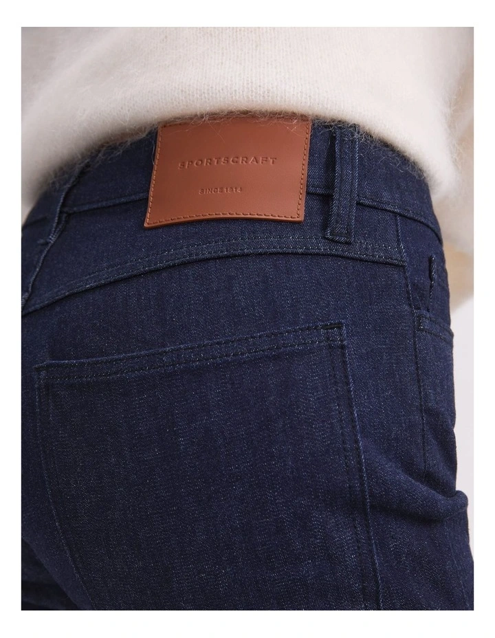 Jac Skinny Jean in Blue image 7