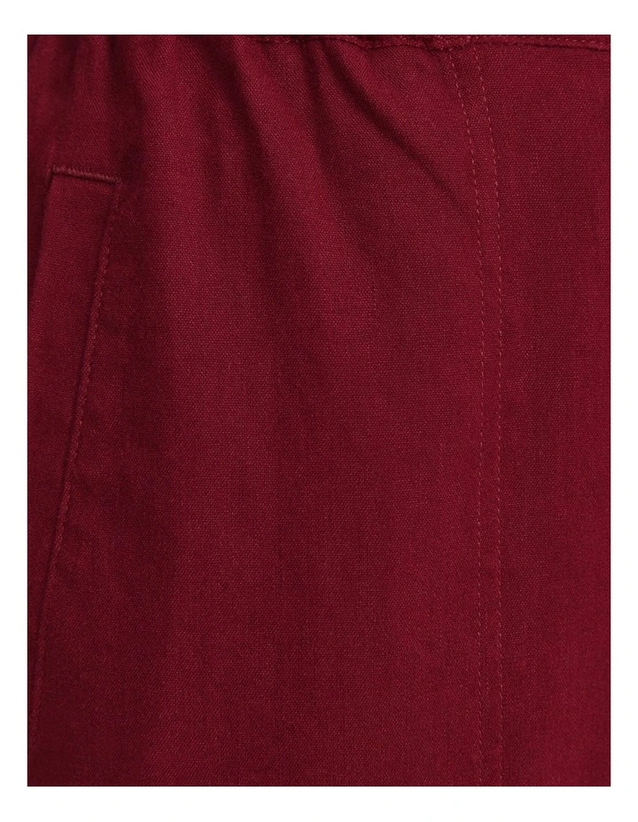 Rosa Crop Linen Pant image 7