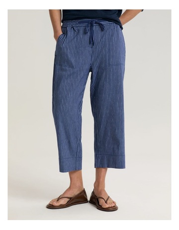 Indigo/White colour