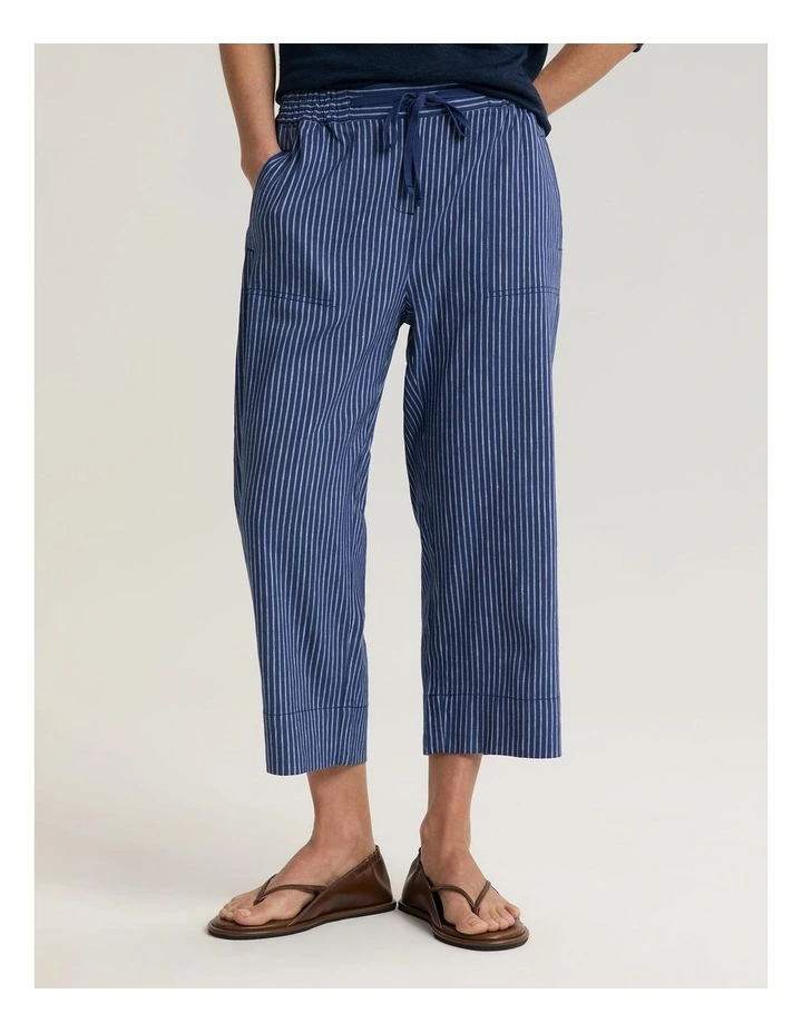 Rosa Crop Linen Pant image 1