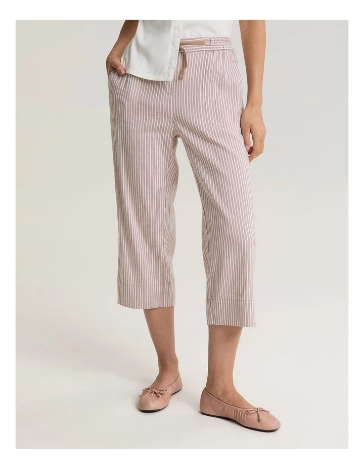Rosa Crop Linen Pant image 1