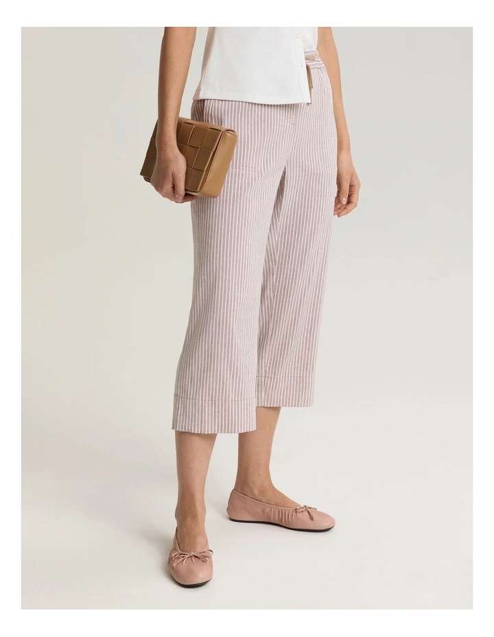 Rosa Crop Linen Pant image 4