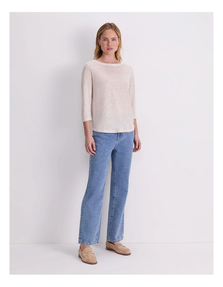 Cecile Linen Top image 3
