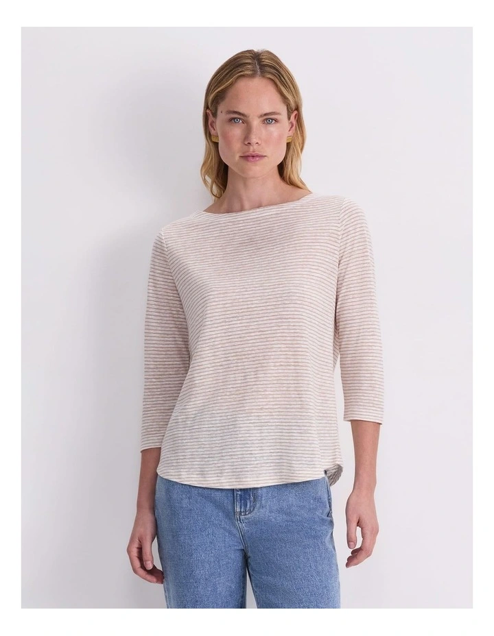 Cecile Linen Top image 5