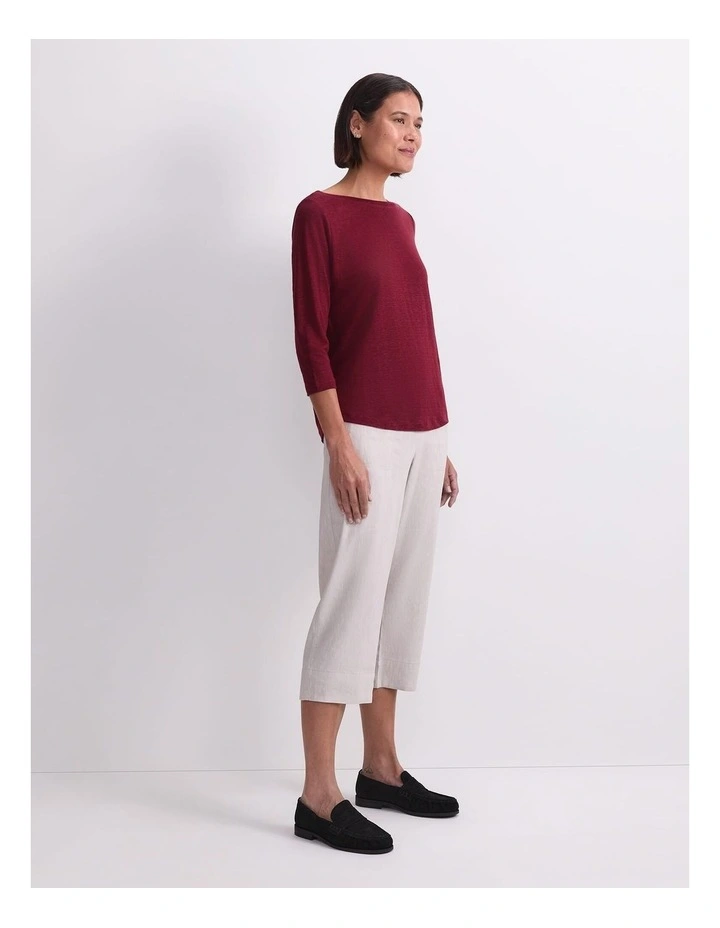Cecile Linen Top image 3