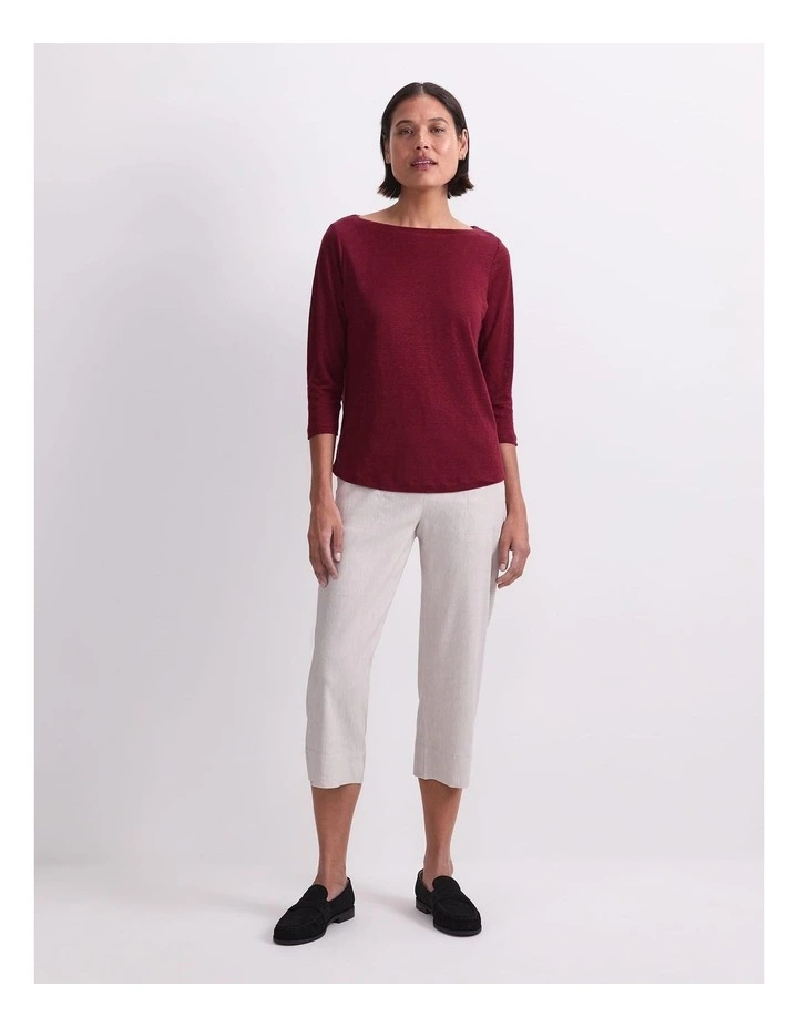 Cecile Linen Top image 4