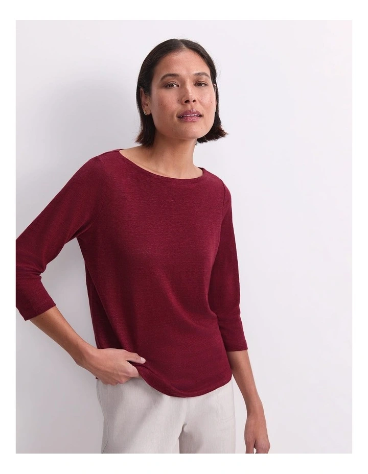 Cecile Linen Top image 6