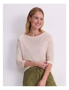 Cecile Linen Top