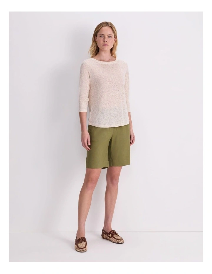 Cecile Linen Top image 3