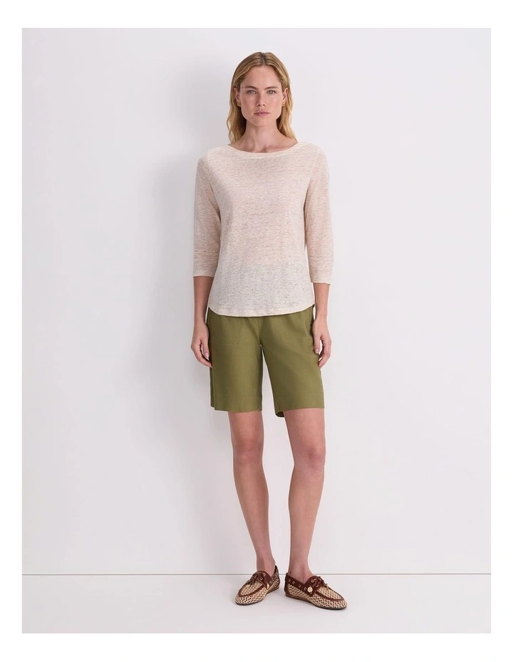 Cecile Linen Top image 4