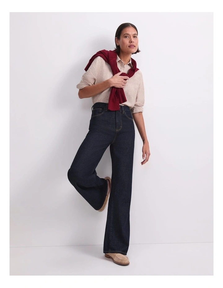 Dahlia Stripe Linen Shirt image 5