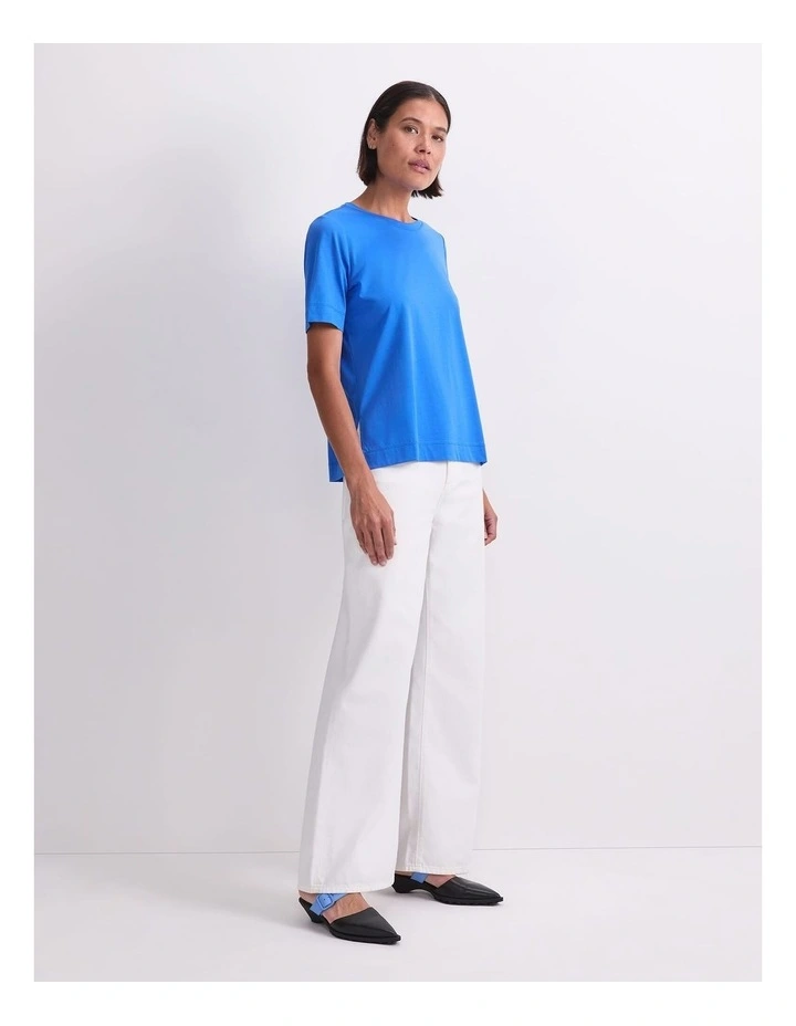 Mercerised Cotton Short Sleeve Tee image 3