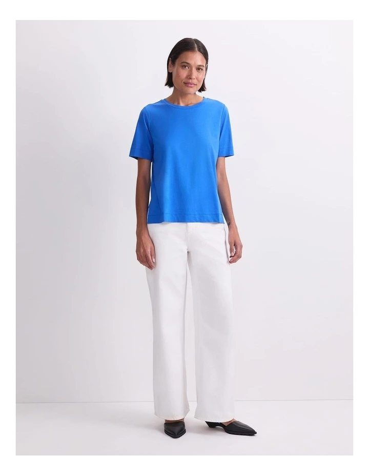 Mercerised Cotton Short Sleeve Tee image 4