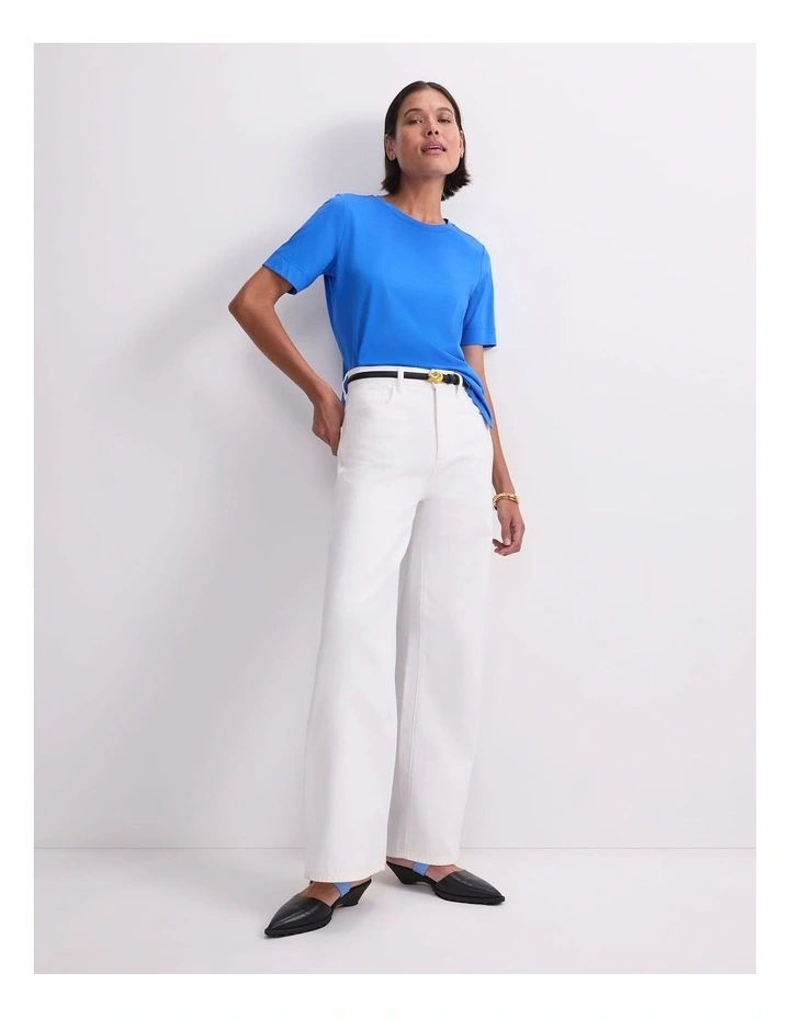 Mercerised Cotton Short Sleeve Tee image 5