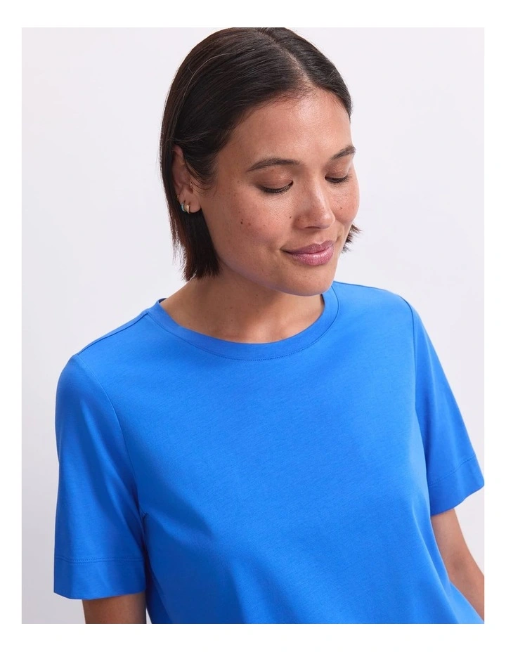Mercerised Cotton Short Sleeve Tee image 6