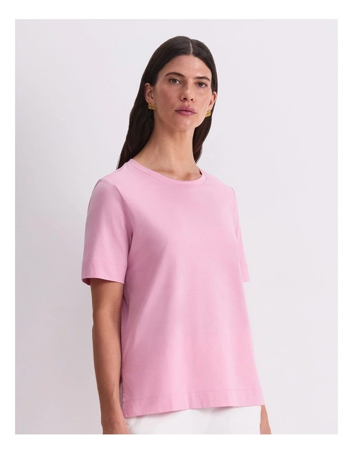 Mercerised Cotton Short Sleeve Tee image 4