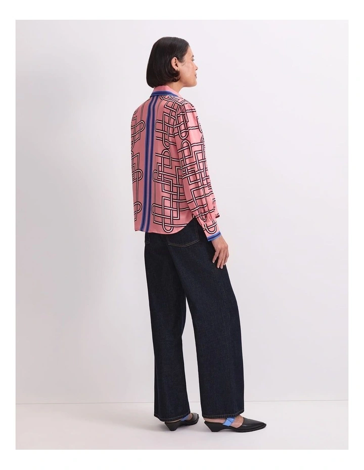 Rhodes Print Blouse image 2
