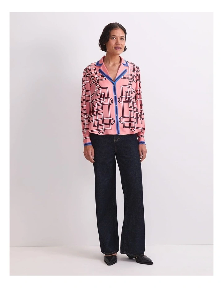 Rhodes Print Blouse image 4