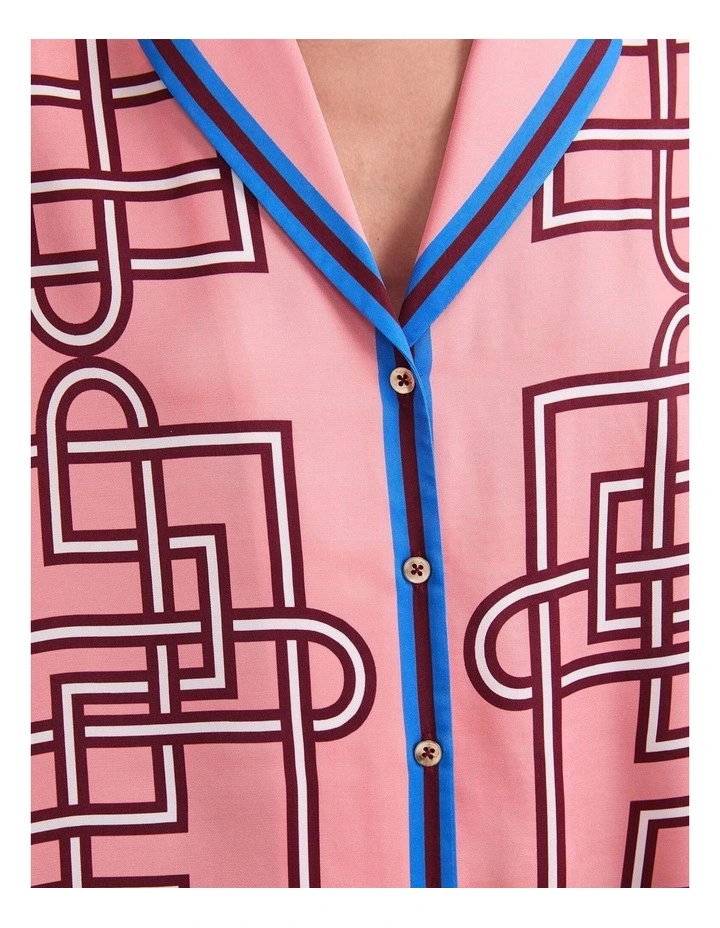 Rhodes Print Blouse image 7