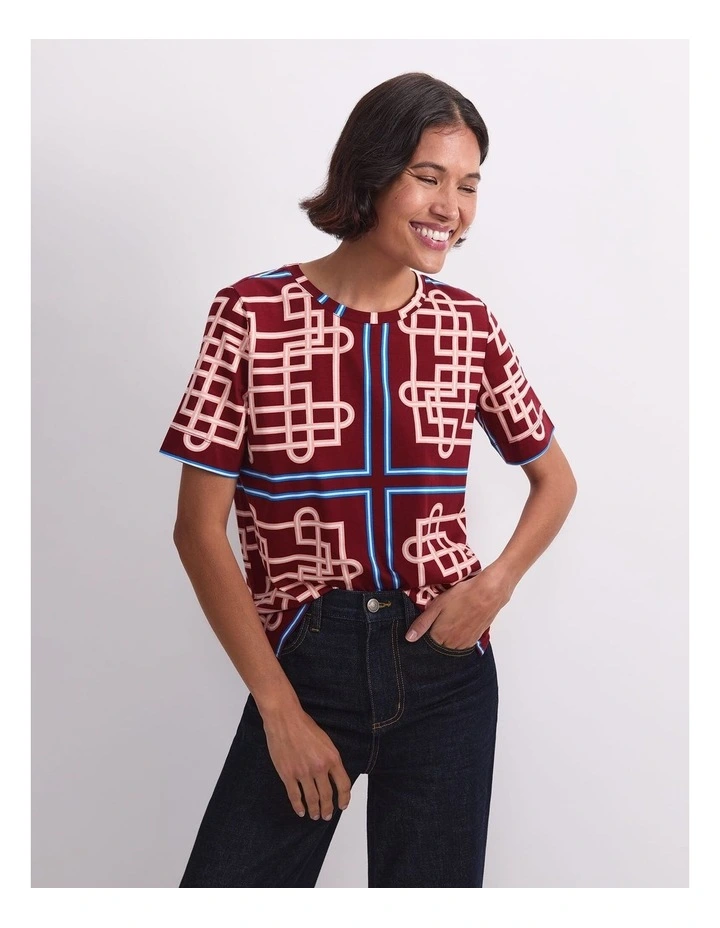 Rhodes Mercerised Tee image 5