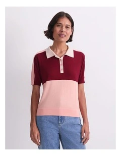 Alphine Cotton Silk Polo