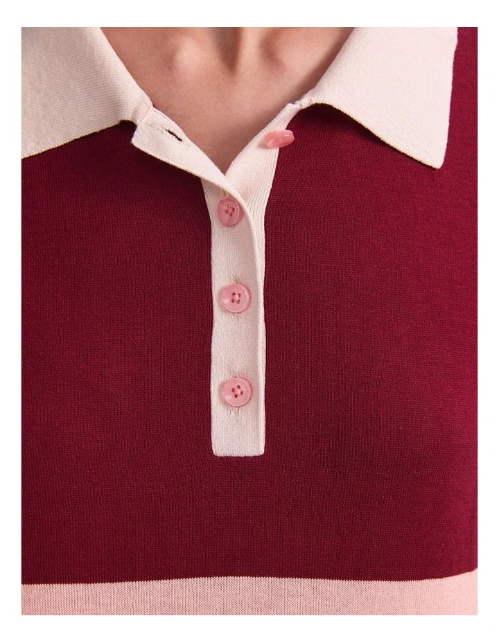 Alphine Cotton Silk Polo image 7