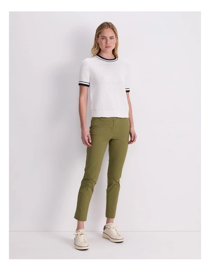 Cotton Crew Neck Knit image 3