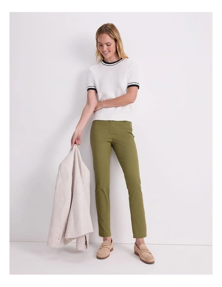 Cotton Crew Neck Knit image 5