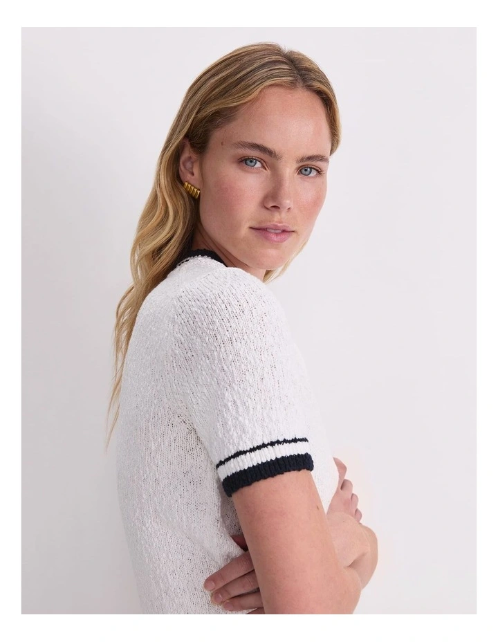 Cotton Crew Neck Knit image 6