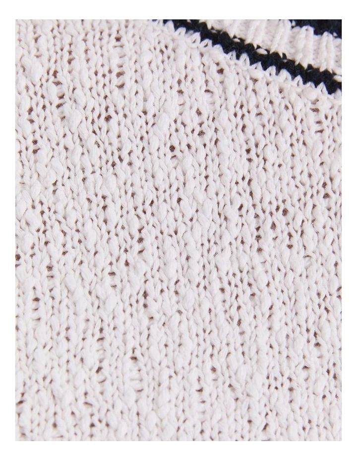 Cotton Crew Neck Knit image 7