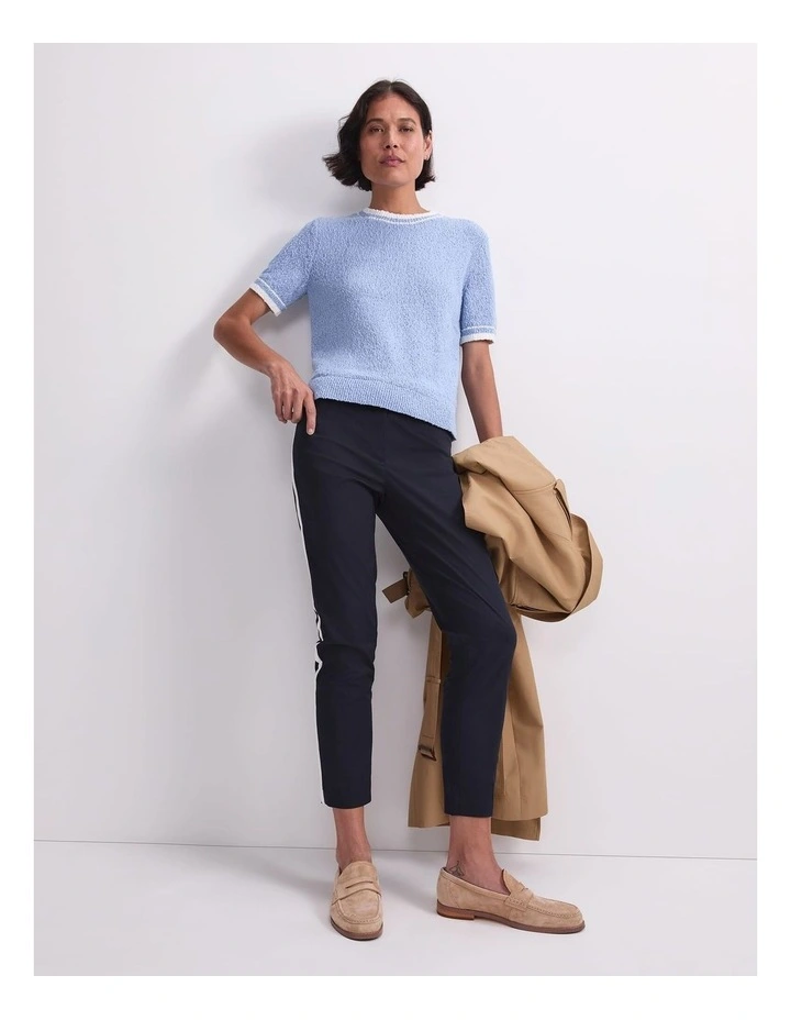 Cotton Crew Neck Knit image 5