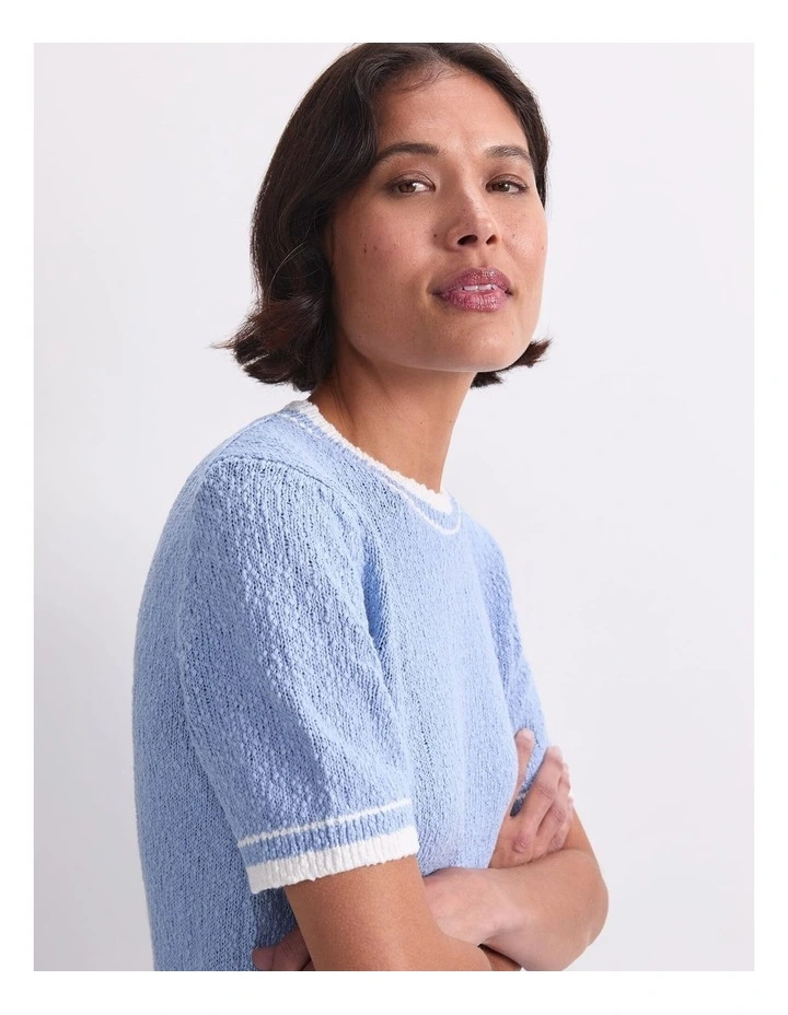 Cotton Crew Neck Knit image 6
